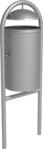 Bild von Abfallbehälter VASURA 60 Liter mit Deckel,ohne Ascher